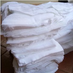 Kain Majun Putih per kg