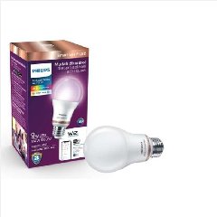 PHILIPS Wi-Fi COLOR Tunable White 9w A60(12)