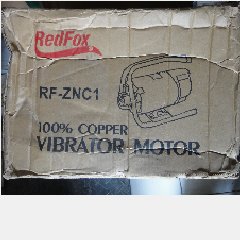 Electric Vibrator REDFOX RF-ZNC1 tanpa selan