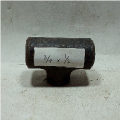 Reducer Tee Besi Hitam Las 3/4″ x 1/2″ SCH40