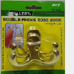 Double Robe Hook SELLERY 19-042