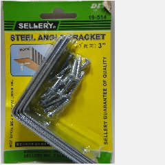 Steel Angle Bracket SELLERY 19-514 3″ @4bh