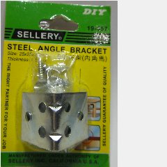 Steel Angle Bracket SELLERY 19-557 25mm @4bh