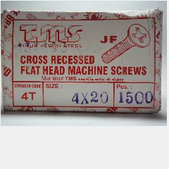 Sekrup Mesin TMS JF(+) 4x20 @36.000pcs