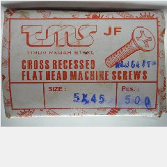 Sekrup Mesin JF(+) 5x45 TMS @12.000pcs