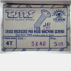 Sekrup Mesin JP 5x40 TMS @12.000pcs