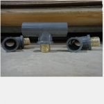 Valve Tee SCG with Metal Insert AW 1/2″