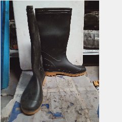 Sepatu HUNTER Boot Black/P No.42