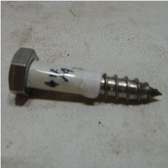 Baut Sekrup/Desk Skrew Stain THE 1/4 x 1-1/4