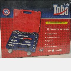 Socket Set 1/2″ TOHO 12pt 22pcs p116