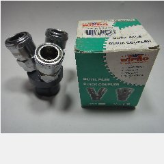 Quick Coupling 3 Way WIPRO 1/4″ 3 Cbg (100)