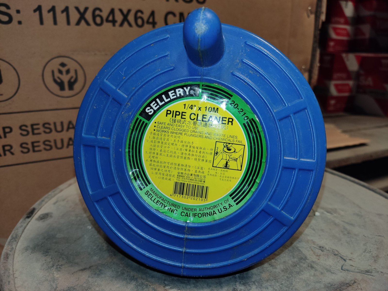 Pipe Cleaner 1/4″ x 10m SELLERY 20-210