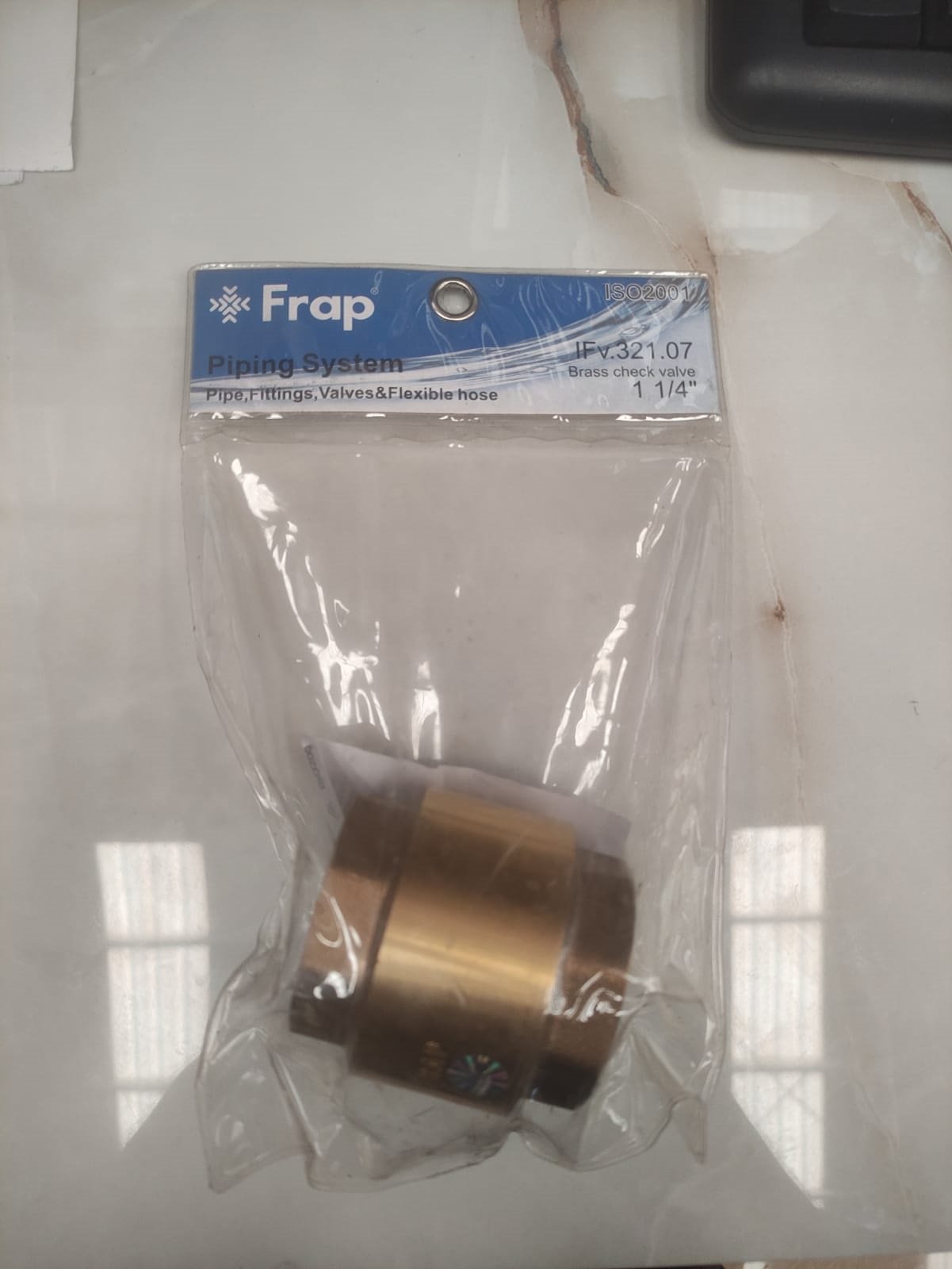 FRAP IFv.321.07 Brass Check Valve 1-1/4 (45)