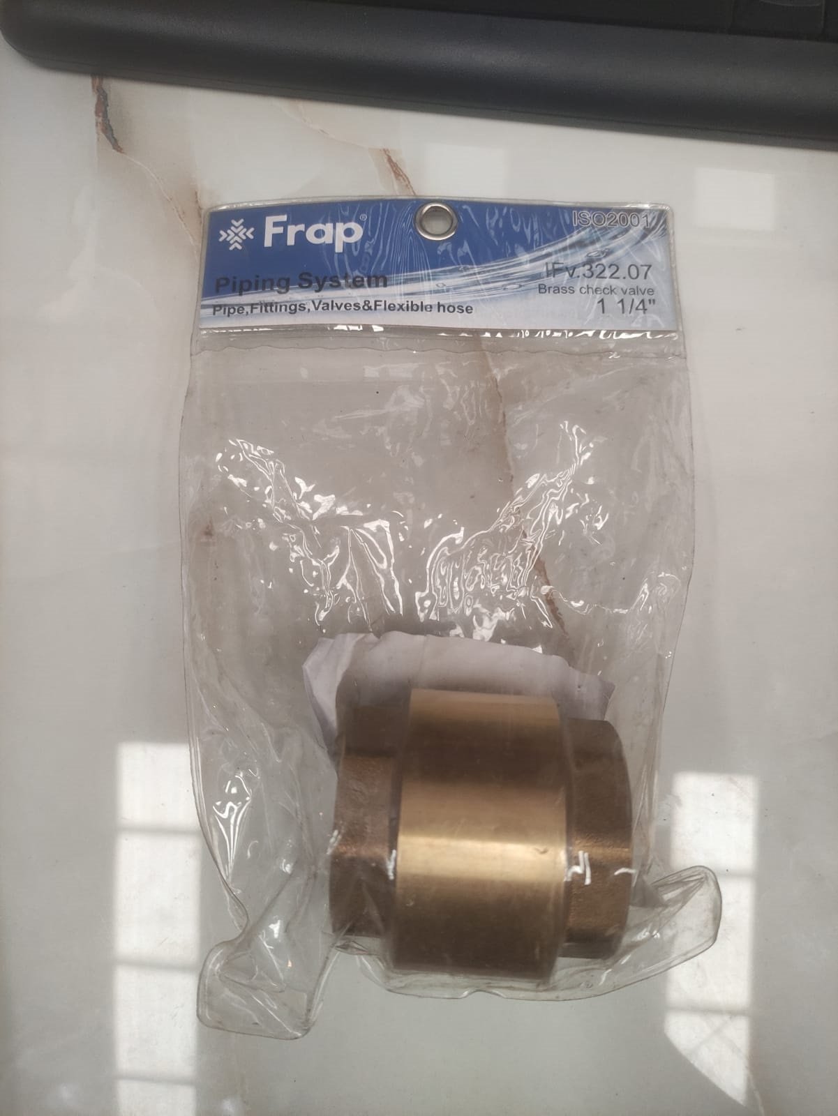 FRAP IFv.322.07 Brass Check Valve 1-1/4 (45)