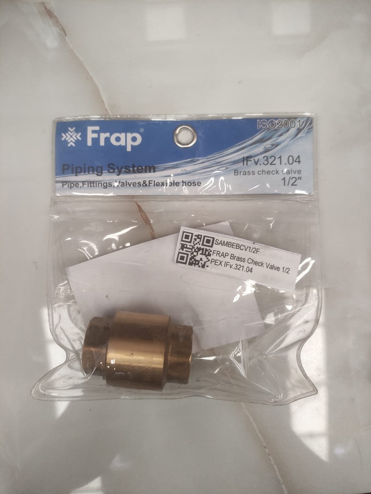 FRAP IFv.321.04 Brass Check Valve 1/2″ (126)