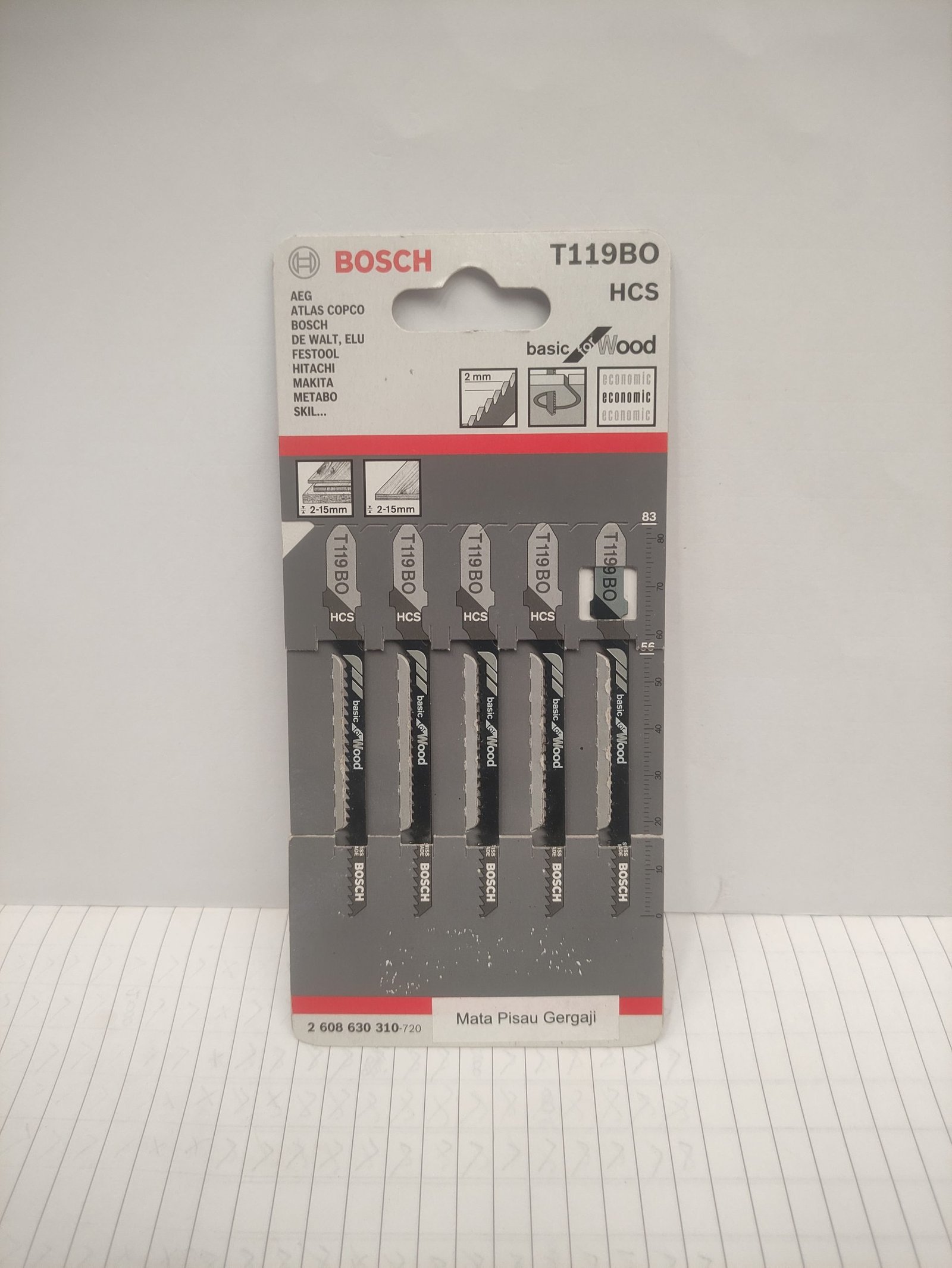 Jigsaw BOSCH T 119 BO Basic for Wood (5)