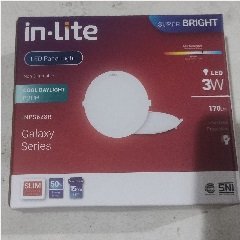 Lampu LED Bulat IB IN-LITE INPS628R 3w Putih