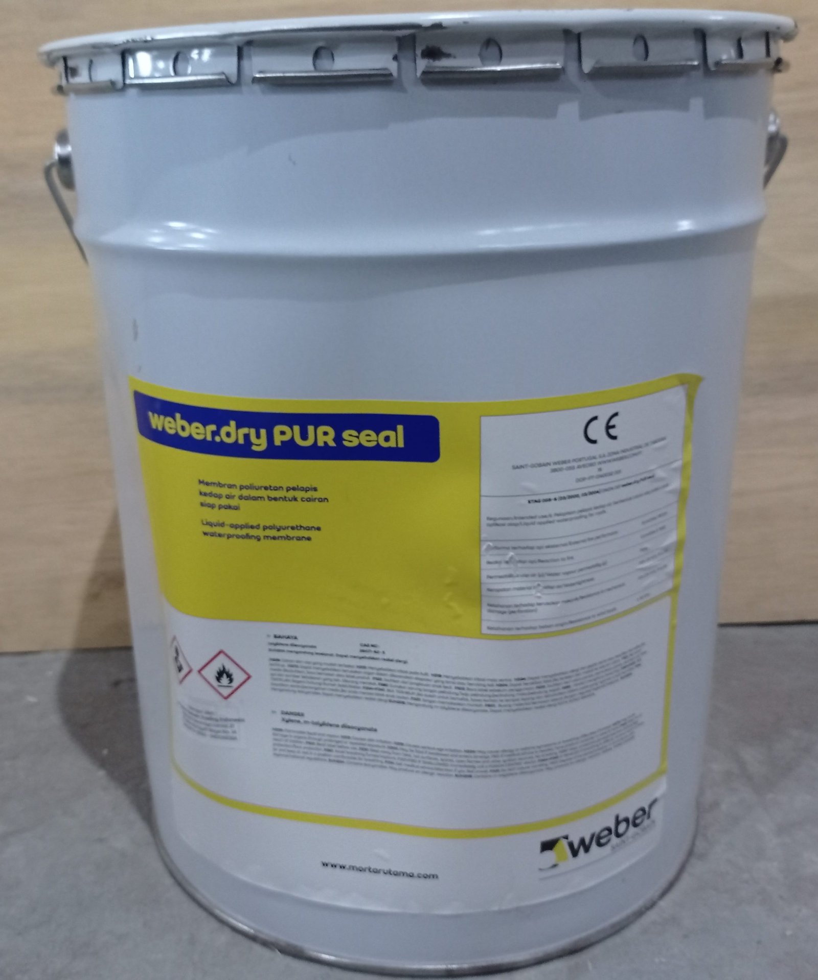 MU-Weber Dry PUR Seal @25kg White