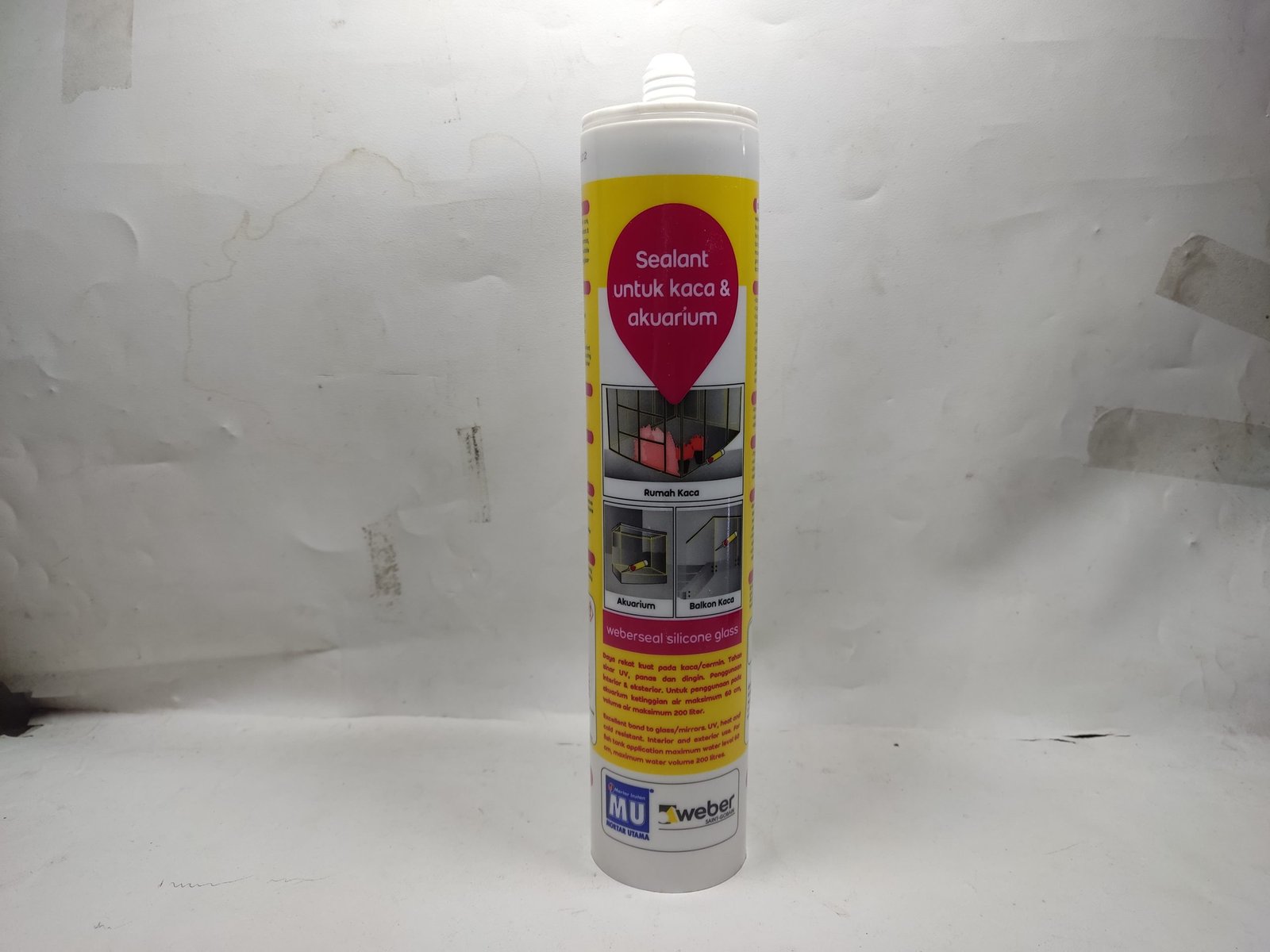 MU-Weberseal Silikon Bathroom White 275ml