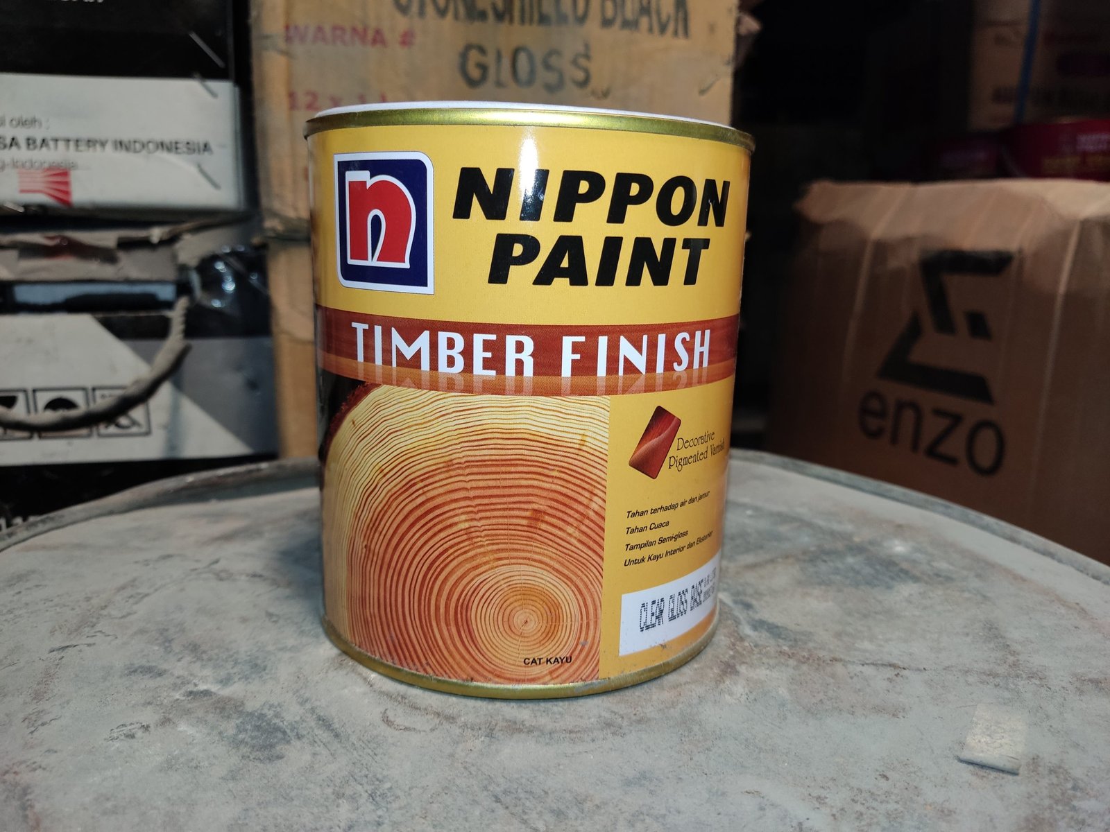 NP Timber Finish 1L Gloss Clear base