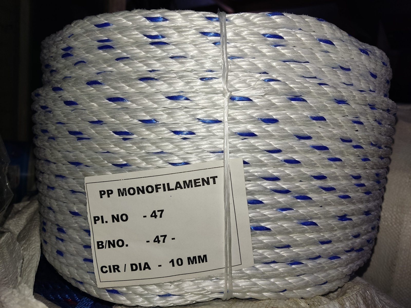Tali Tambang PE Multi Bintik 10mm @10.5kg