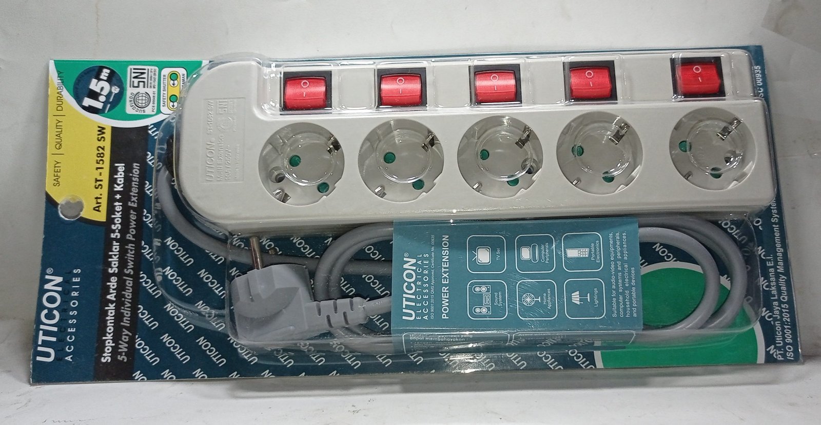 Terminal Saklar UTICON 5 Lbg ST-1582 SW