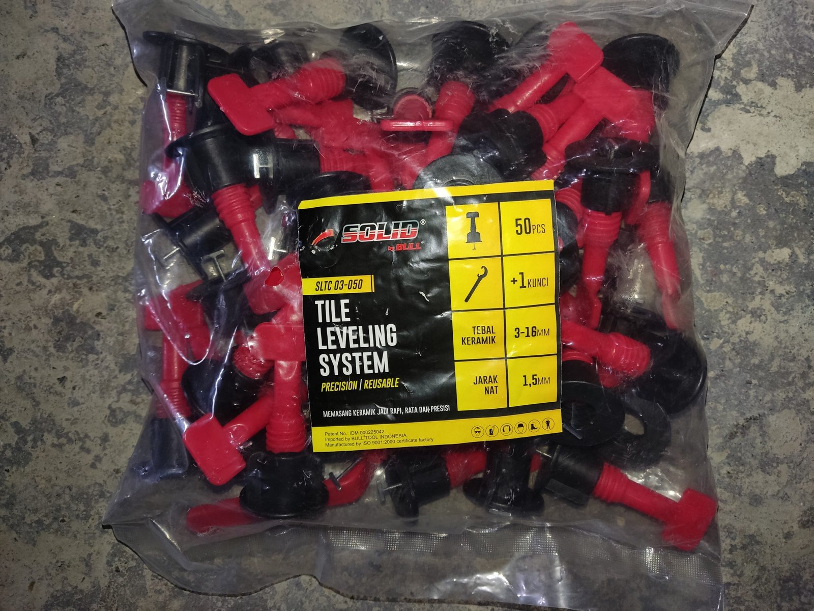 Tile Leveling SLTC 03-050 50pcs SOLID