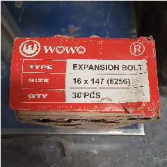 Dynabolt WOWO 16mm x 14.7cm @30pcs