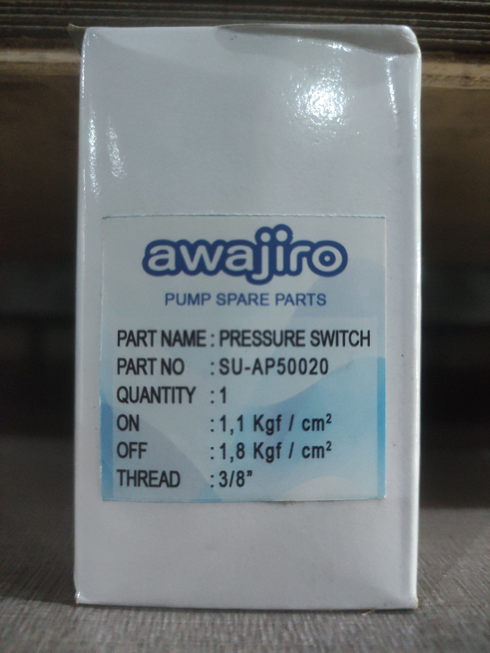 Pressure Switch AWAJIRO 1,8Kgf u/ PH 130B