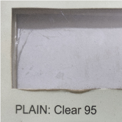 CARBOLUX Solid Plain Clear T1.22 x 6mm (6)