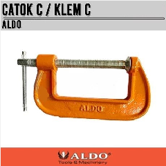 Catok Kayu C / Klem C 8″ ALDO