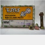 Baut + Mur Galv TMS M5 x 70mm