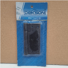Hinge DEKKSON ES AL 2005 4x3.5x3mm BK