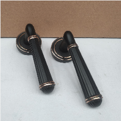 Handle DEKKSON LHR 22-1021 Matt Black+Gold