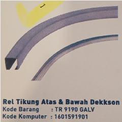 Rel Tikung Atas & Bawah DEKKSON TR 9190 Galv