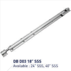 Door Bolt DEKKSON DB D03 24″ SSS