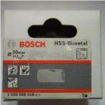 Bi-Metal Hole Saws BOSCH 20mm 25/32″