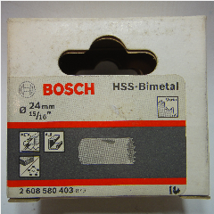 Bi-Metal Hole Saws BOSCH 24mm 15/16″