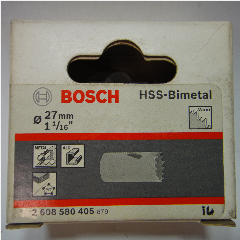 Bi-Metal Hole Saws BOSCH 27mm 1-1/16″