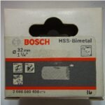 Bi-Metal Hole Saws BOSCH 32mm 1-1/4″