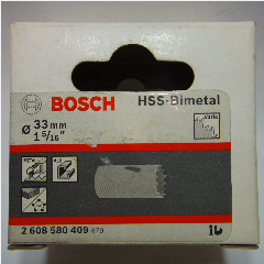Bi-Metal Hole Saws BOSCH 33mm 1-5/16″