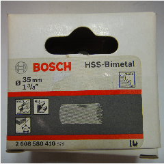 Bi-Metal Hole Saws BOSCH 35mm 1-3/8″
