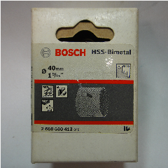 Bi-Metal Hole Saws BOSCH 40mm 1-9/16″