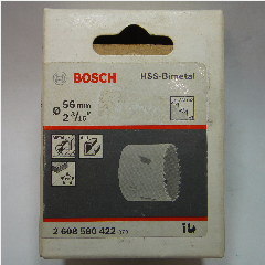 Bi-Metal Hole Saws BOSCH 56mm 2-3/16″