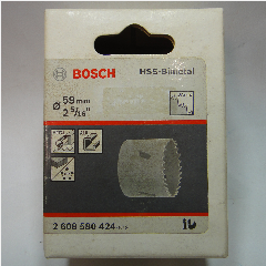 Bi-Metal Hole Saws BOSCH 59mm 2-5/16″