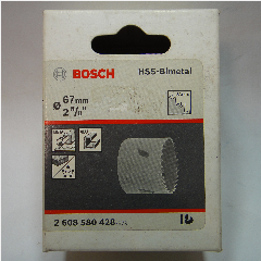 Bi-Metal Hole Saws BOSCH 67mm 2-5/8″