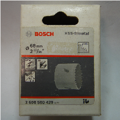 Bi-Metal Hole Saws BOSCH 68mm 2-11/16″