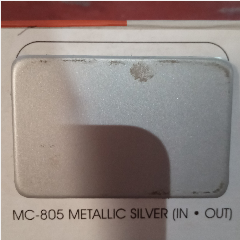 ACP PVDF MC805-2.44 Metallic Silver Outdoor