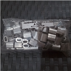 Aluminium Sleeve ALDO 4mm