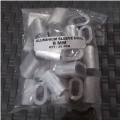 Aluminium Sleeve ALDO 8mm